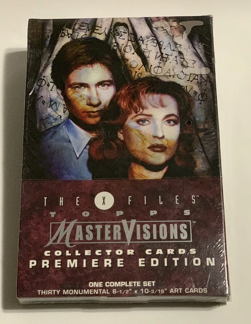 New Factory Sealed X Files Master Visions Complete Topps Factory Set (30 Cards)