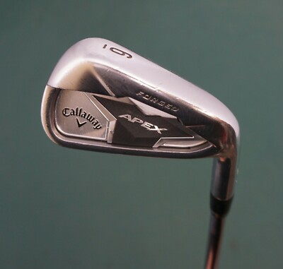 Callaway Forgiato APEX 6 FERRO ACCIAIO RIGIDO ALBERO Impugnatura Golf Pride 