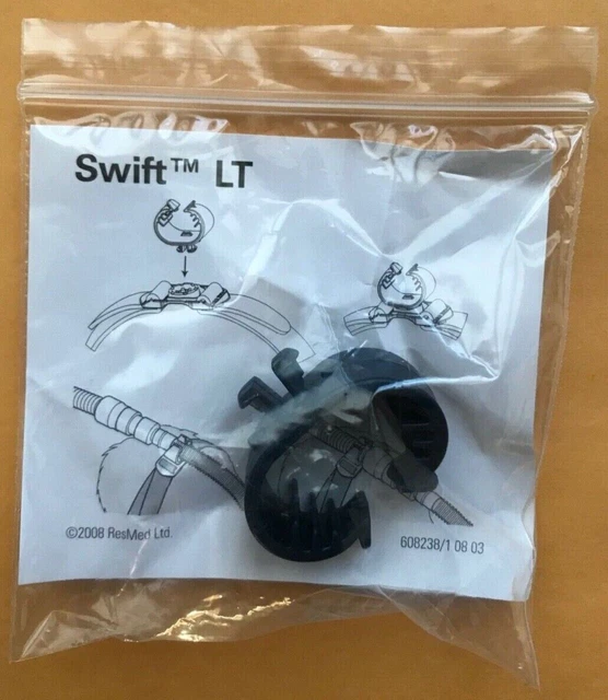 CPAP ResMed Swift LT Hose / Tube Clip Retainer Brand New In Package