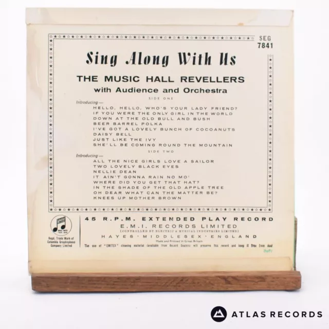 The Music Hall Revellers - Sing Along With Us - 7" EP Vinyl Schallplatte - EX/SEHR GUTER ZUSTAND + 3