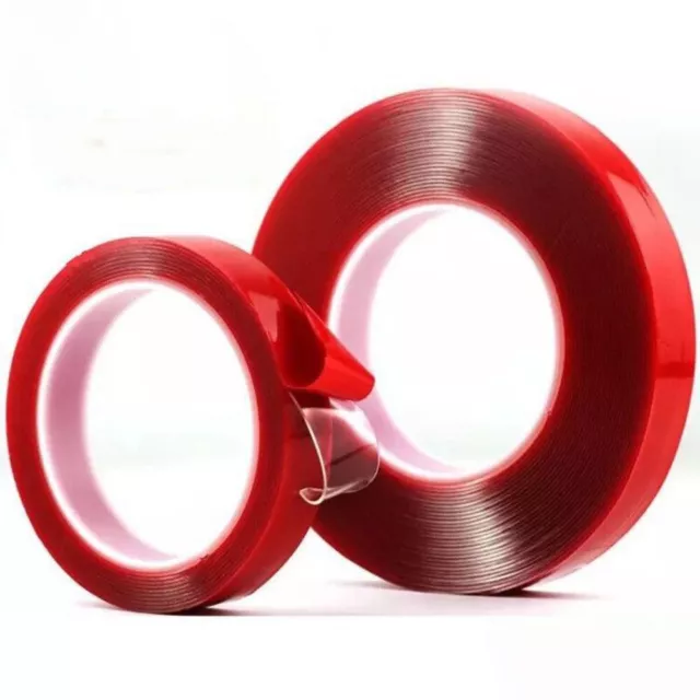 Reliable Red Film Nano Tape Acrylic Double Sided Adhesive for Multiple Uses