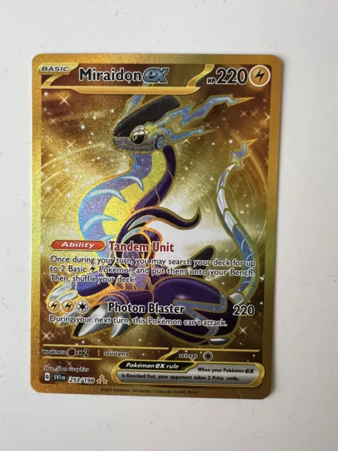 Miraidon ex sv1 253  Pokemon TCG POK Cards