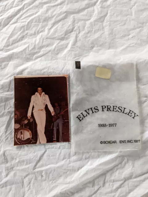 Original Picture Of Elvis Presley In Concert