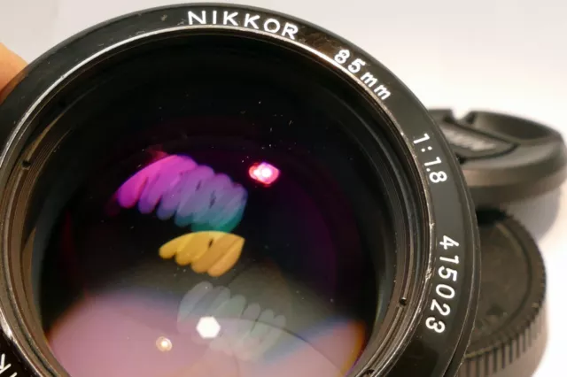 Nikon Non-Ai 85mm f/1.8 Portrait Prime MF manual focus  Lens ( K type) 3