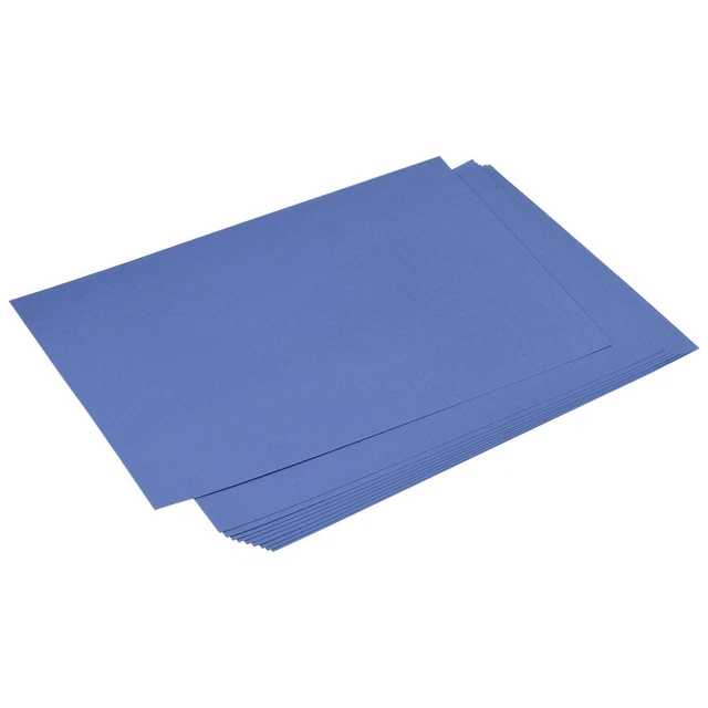 Cartulina Recortes Álbum Papel 11.7" x 16.5", 74 Lb/200 Gsm, Oscuro Azul 50uds