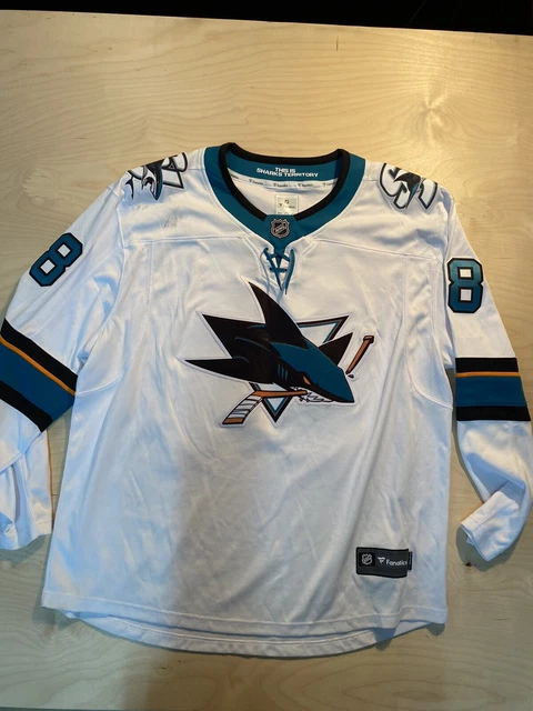 Adidas / Men's San Jose Sharks Brent Burns #88 Reverse Retro ADIZERO  Authentic Jersey