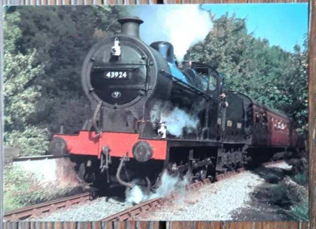 postcard - KEIGHLEY & WORTH VALLEY RAILWAY