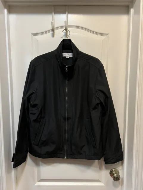 Calvin Klein Men's Soft Shell Black Jacket Medium M