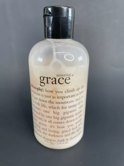 PHILOSOPHY AMAZING GRACE 8 Oz Perfumed Shampoo Bath & Shower Gel NEW ...