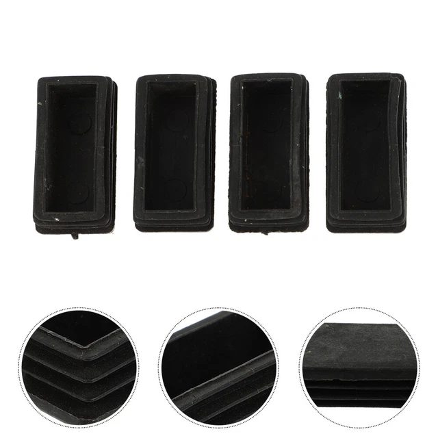 4 Pcs Chair Leg Stoppers Stair Mats Chair Leg Protectors Household