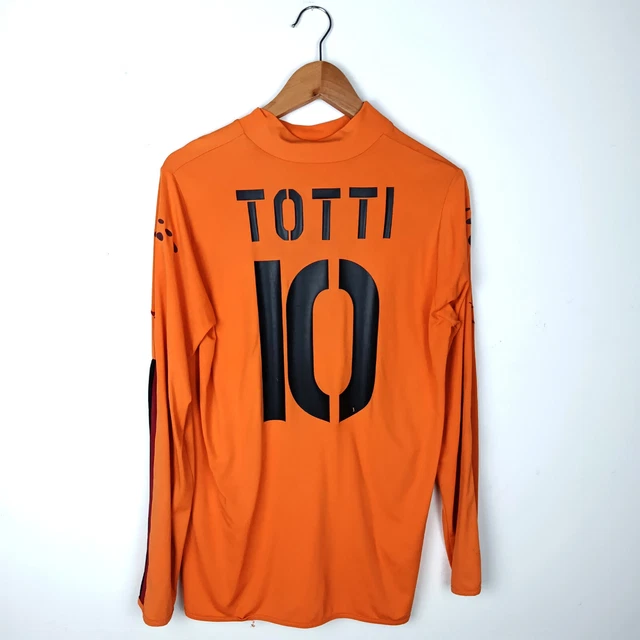 Maillot AS Roma Vintage – Style Totti, Occasion, Pour Collectionneurs De Football