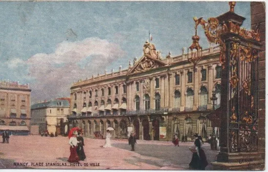 CPA - NANCY - Place Stanislas - Hôtel de Ville