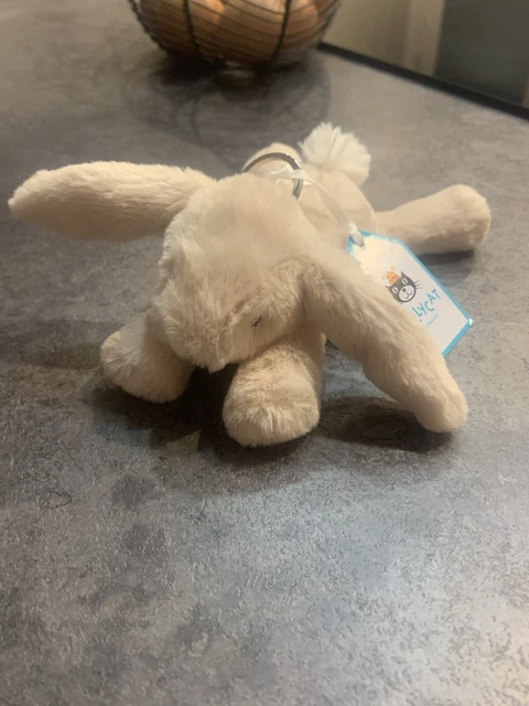Smudge Rabbit Keychain JELLYCAT SMUDGE RABBIT Bag Charm - Soft Bunny Key Ring - *Brand New ...
