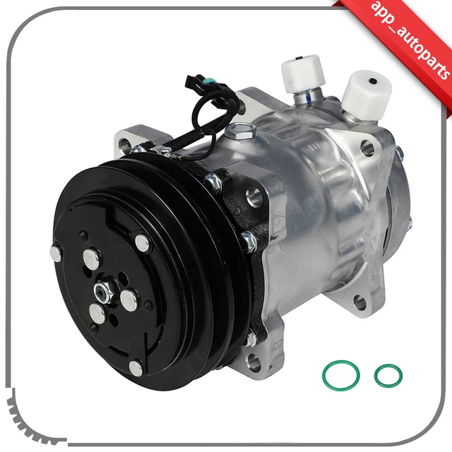 AC Compressor W/ Clutch For SD508 Sanden Style 1985 1990 Jeep Wrangler Co9537c