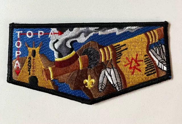 Boy Scout OA 291 Topa Topa Lodge Flap S-81
