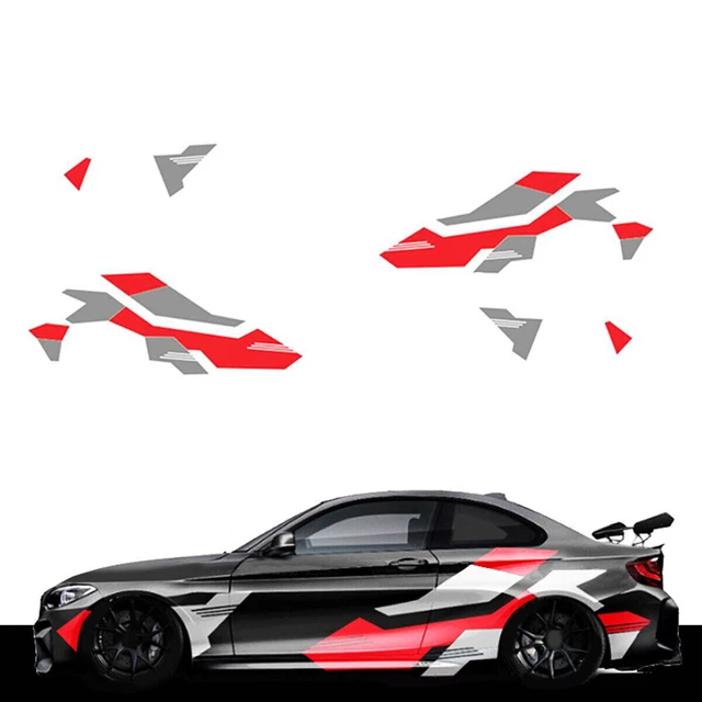 CAR DECALS RACING Sport Styling Vinyl Pickup Truck Stickers Side Body