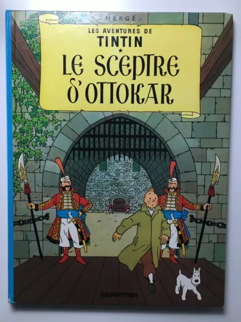 Les Aventures De Tintin - Le Sceptre D' Ottokar - Herge Casterman Serie C7