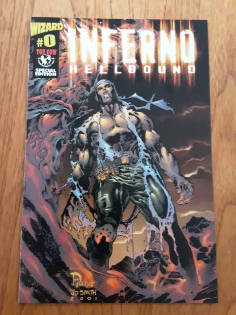 Inferno Hellbound Special Edition #0 Wizard Top Cow Comics Exclusive 2001 9.0