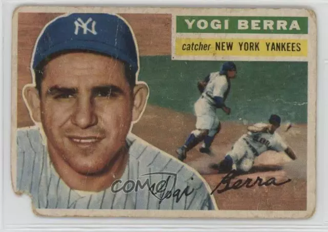 1956 Topps Yogi Berra (Gray Back) #110.1 HOF