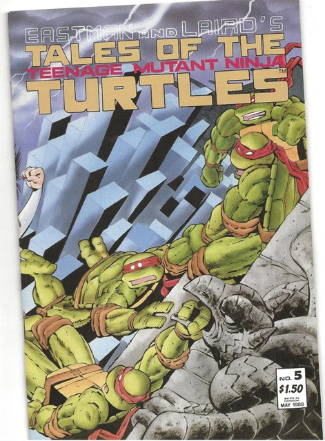 TALES TEENAGE MUTANT NINJA TURTLES 5 (Mirage, 1988) Peter Laird, Kevin Eastman