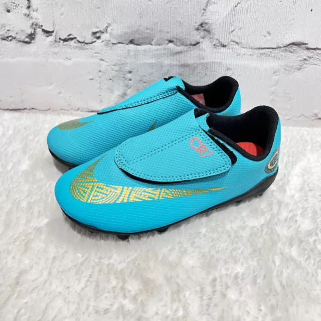 NIKE JR. MERCURIAL Vapor Cr7 Fg Football Boots Size Uk 11 Kids Brand New 65.00 PicClick UK