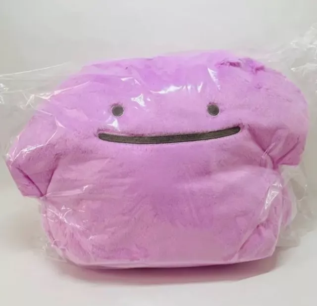 Pokemon Center Original Ditto Plush Doll Fluffy Hug Fuwa Fuwa Comfy Friends NEW