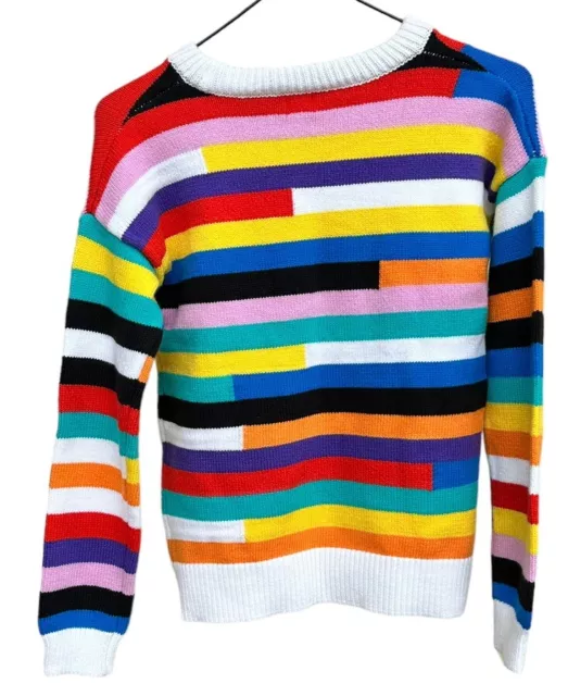 Lego X Collection Target Mix Stripe Sweater Kids UNISEX Boys Girls LARGE