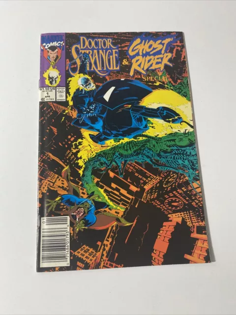 Doctor Strange & Ghost Rider Special #1 Marvel Comics 1991 newsstand variant