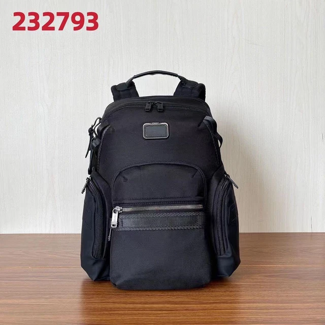 TUMI Alpha Bravo Navigation Backpack Black 40.5x35.5x18.5cm Unused