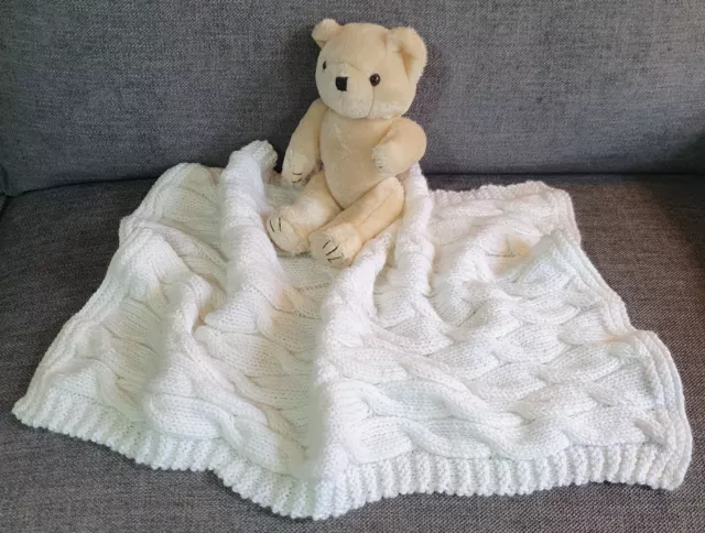 ***Hand Knitted Baby Blanket***