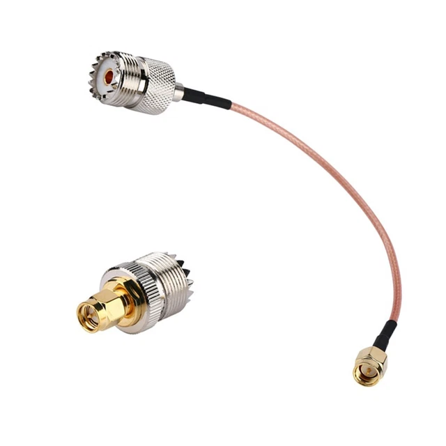 Adattatore SMA maschio a UHF SO239 apparecchiature elettriche rame alta qualità
