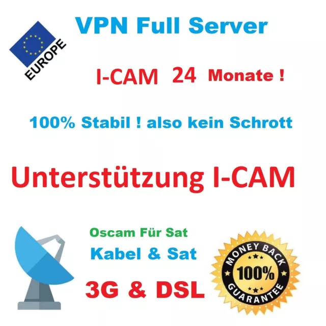 Installieren VPN für ICAM 24 Monate Dreambox Gigablue Vu + nur 19,95€