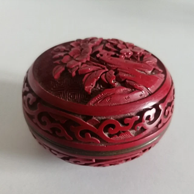 Scatola Lacca Cinese Antica Primo 900 China XIX