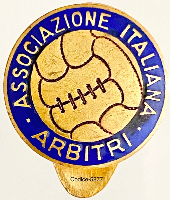 Collection D'épingles (pins/spille) De L'Association Italienne Des Arbitres - Occasion
