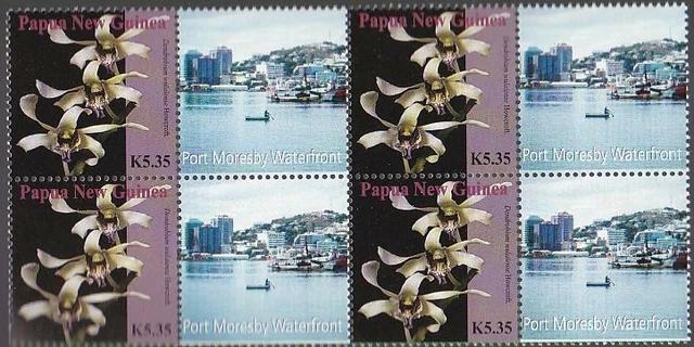 PAPUA NEW GUINEA PNG MNH MUH - 2007 Personalised Orchids - P Moresby ...