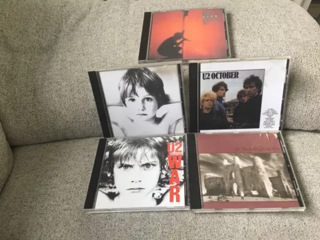 job lot bundle U2 cds