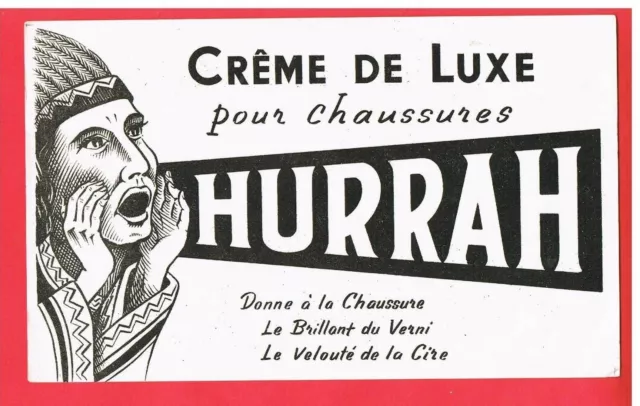 Buvard -  Hurrah - Creme De Luxe Pour Chaussures