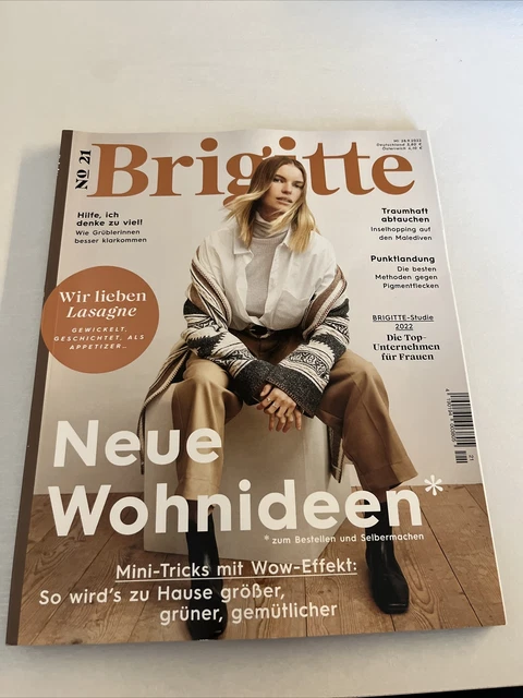 Zeitschrift Brigitte Ausgabe Nr. 21 28.9.2022