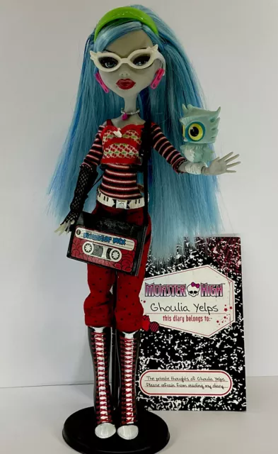 MONSTER HIGH DOLL Ghoulia Yelps First Wave Signature $275.00 - PicClick AU