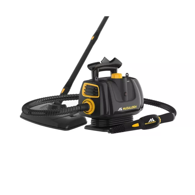 McCulloch MC1270 Portable Power Cleaner with Floor Mop, Variable Steaming, 16...