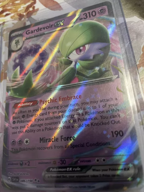 Gardevoir EX RC30/RC32 Full Art Ultra Rare Card Pokémon