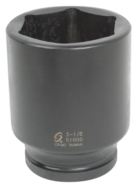 1" Dr. x 3-1/8", Standard 5100 Sunex Tools 5100 0 Metal