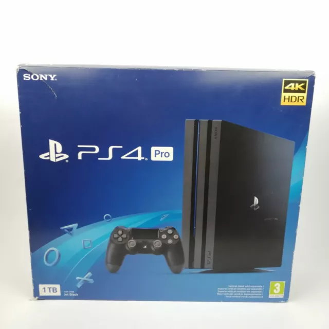 Sony Ps4 Pro 1TB Console con Controller PlayStation 4 - Nera + Gioco