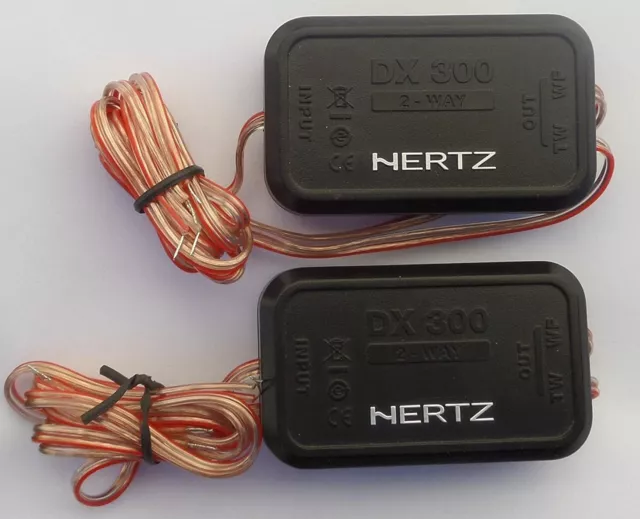 Hertz DX300 bulk 2-way Crossovers 2Stück Frequenzweichen Ersatzteile aus DSK 165