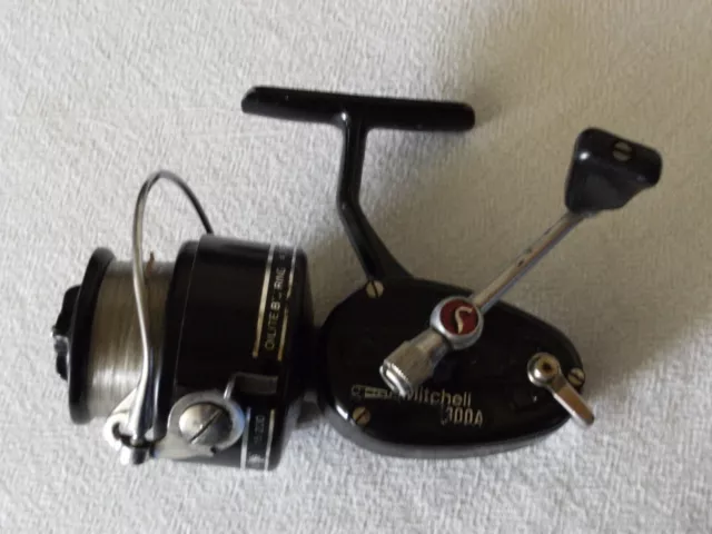 VINTAGE MITCHELL 300A Spinning Fishing Reel Made in FranceWorks