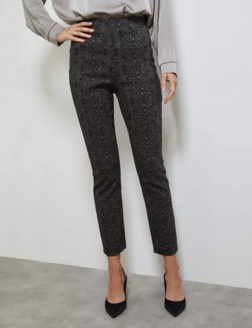 NONI B - Womens Pants - Grey Winter Ankle Length - Slim Leg - Fashion Trousers 2