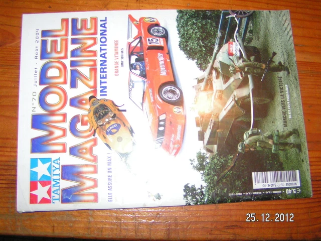 Revue Tamiya Model Magazine N°70, Thème Modélisme : Bf 109G, Sd.Kfz Panzerjager, BMW 320I, Occasion