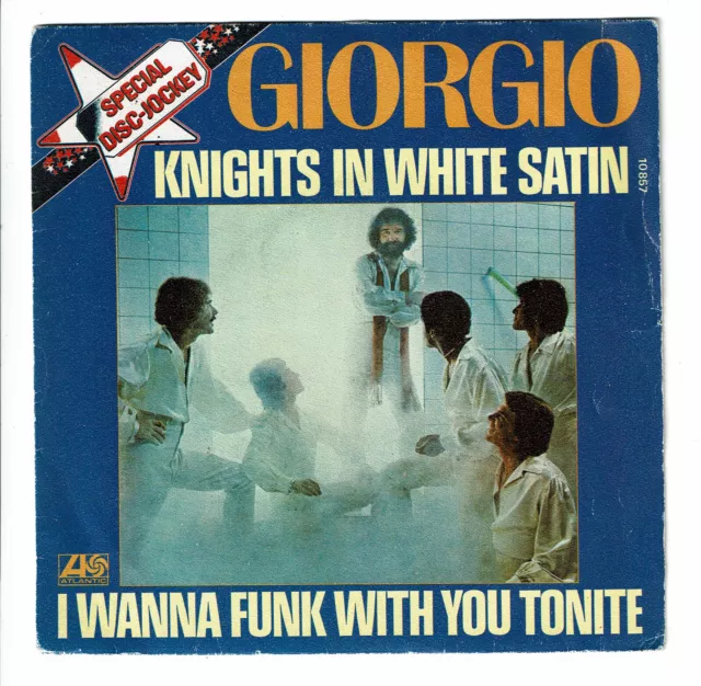 Giorgio Vinilo 45 RPM 7 Knights IN White Satin -wanna Funk With You -atlántico