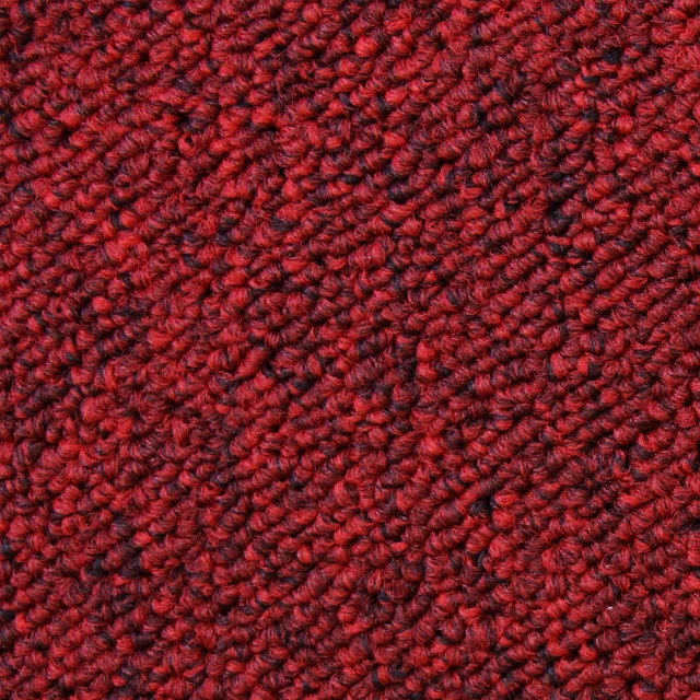 20 x Scarlet Red Carpet Tiles 5m2 Heavy Duty Commercial Office Premium Flooring