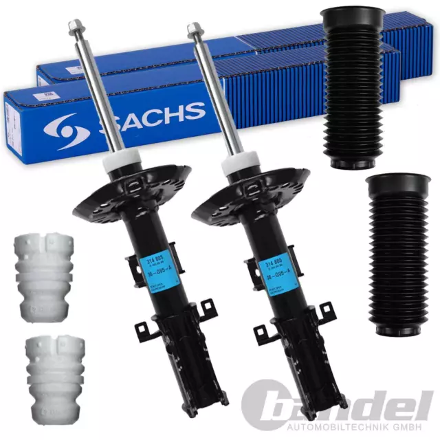 2x SACHS STOßDÄMPFER + SERVICE KIT VORNE passend für MERCEDES VIANO VITO W639